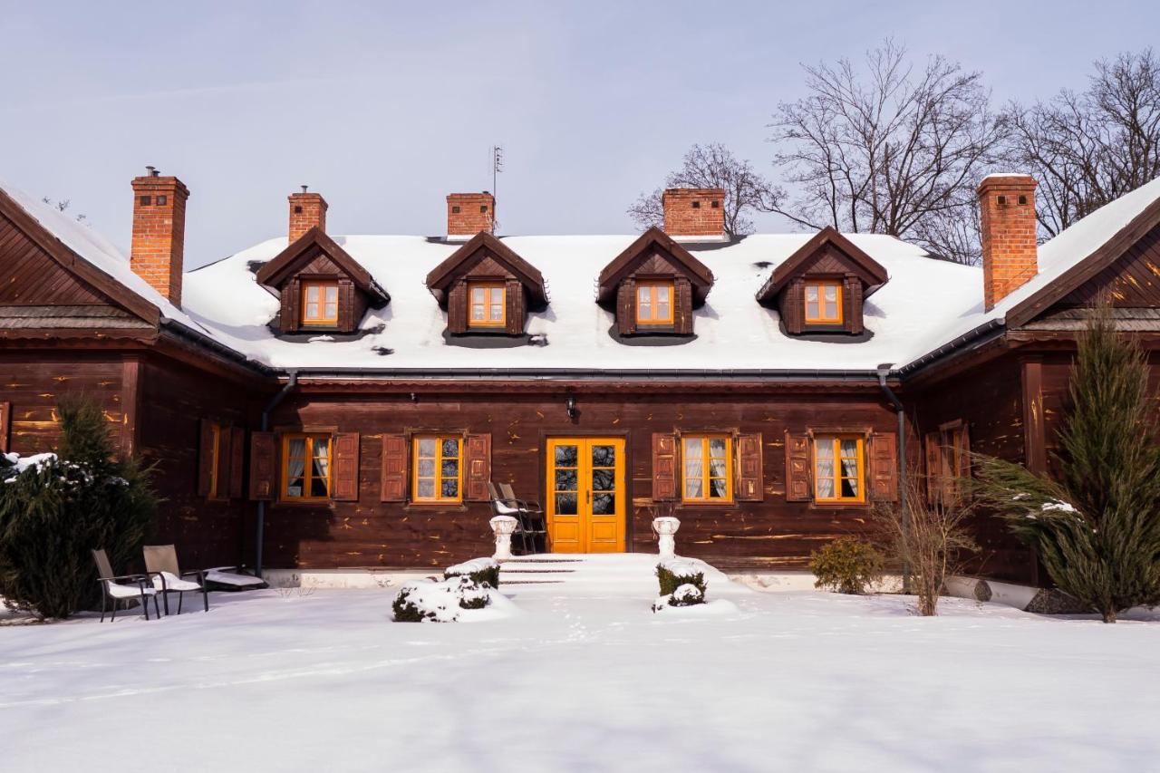 Hotel Dwór Woskrzenice Biała Podlaska Exterior foto